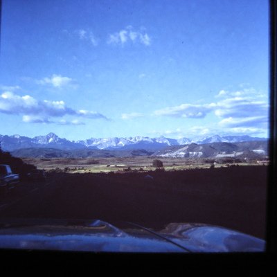 Tray 15 - Susie s 1st Communion 6-70  California Trip 8-70  Loveland Pass  Red Mountain Pass